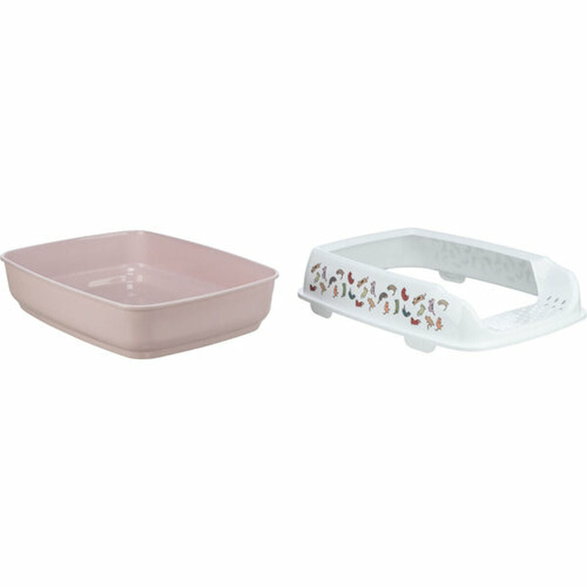 Katzentoilette Trixie Delio Weiß Lila Kunststoff 38 × 20 × 50 cm – Produktansicht 8