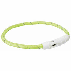 LED-Halsband für Haustiere Trixie Flash USB grün – Produktansicht 3