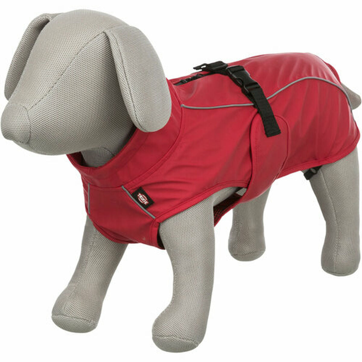 Regenmantel für Hunde Trixie Vimy Rot S – Produktansicht 4