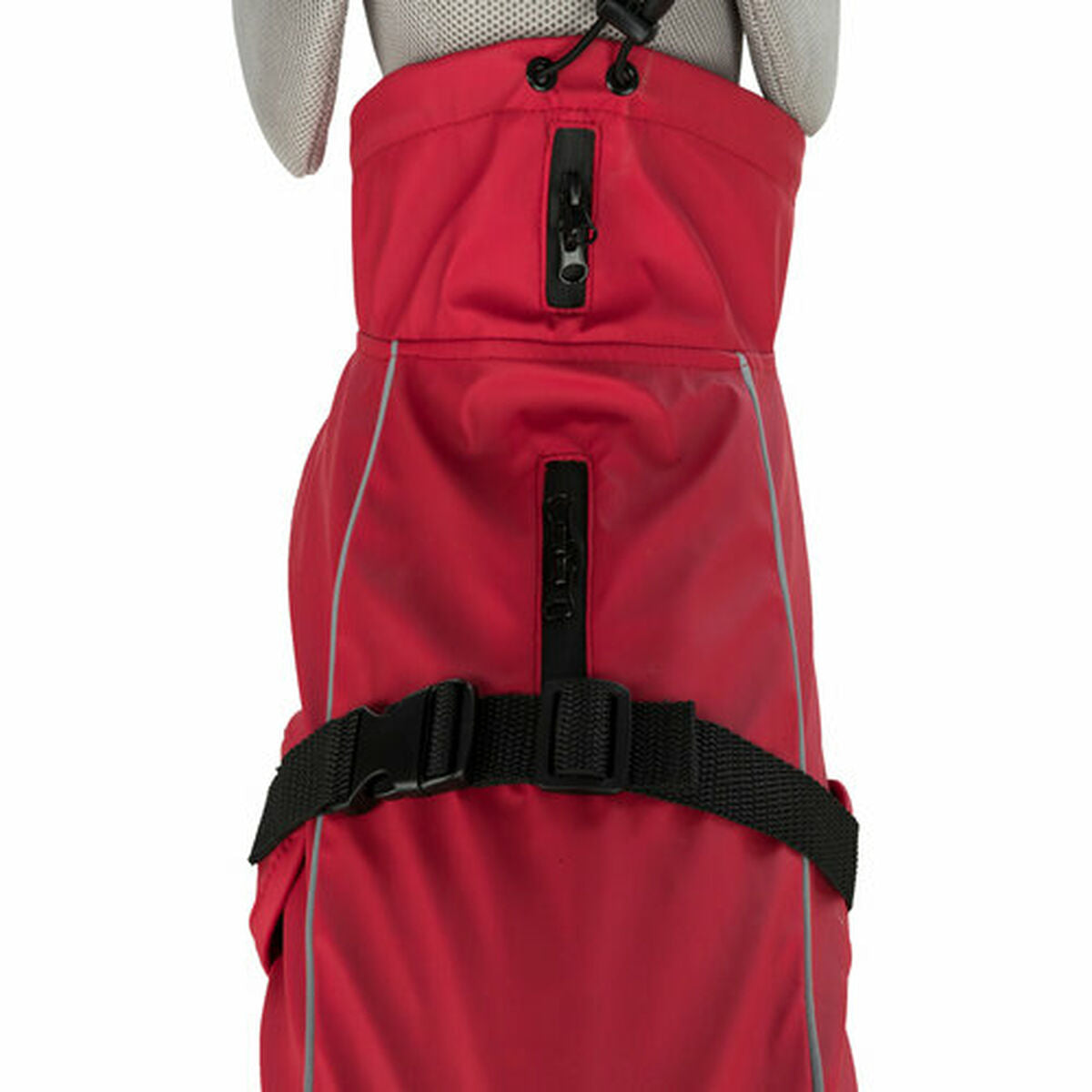 Regenmantel für Hunde Trixie Vimy Rot XL – Produktansicht 10