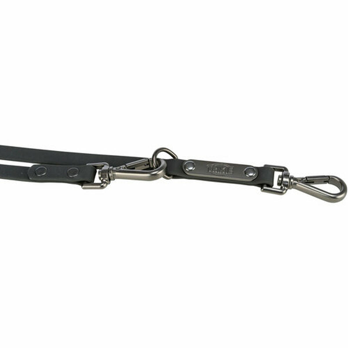 Verstellbare Hundeleine Trixie CityStyle Schwarz S/M – Produktansicht 4