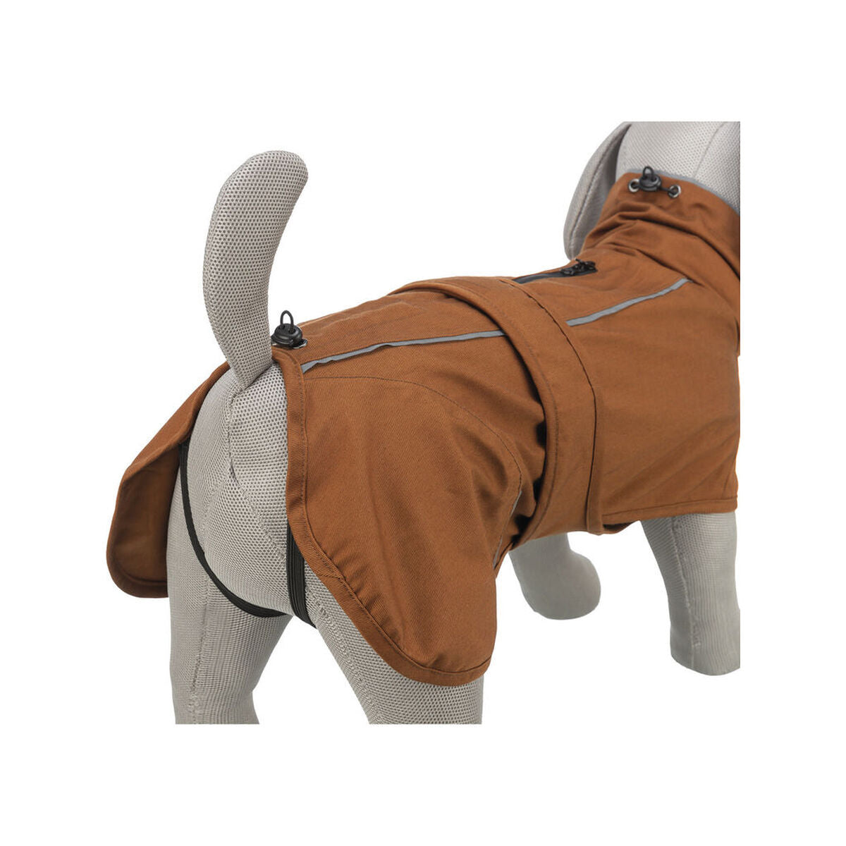 Regenmantel für Hunde Trixie Orange M – Produktansicht 9