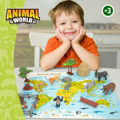 Tierfiguren Colorbaby 19 Stücke Dschungel Kunststoff 14 x 6 x 5 cm (6 Stück) – Ben's Kids – Produktansicht 5