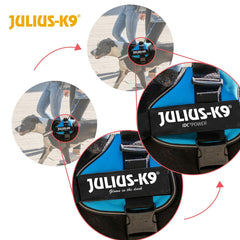 Hundegeschirr Julius K9 Power Schwarz M – Produktansicht 7