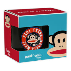 Paul-Frank-Team-Player-Tasse in bedruckter Kartonverpackung