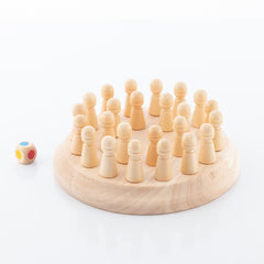Holz Memory-Schach & Festungsbau-Set für Kinder InnovaGoods – Produktansicht 6