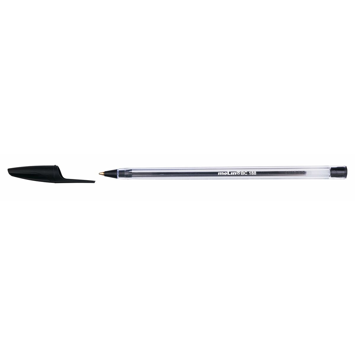 Stift Molin BC188 Kristall 1 mm Schwarz (50 Stück) – Ben's Kids – Produktansicht 2