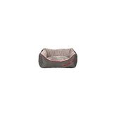 Hundebett Trixie Rot Grau 75 x 65 cm – Produktansicht 1