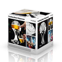 Verkaufsverpackung des InnovaGoods Ball Getränkespenders mit Produktabbildung