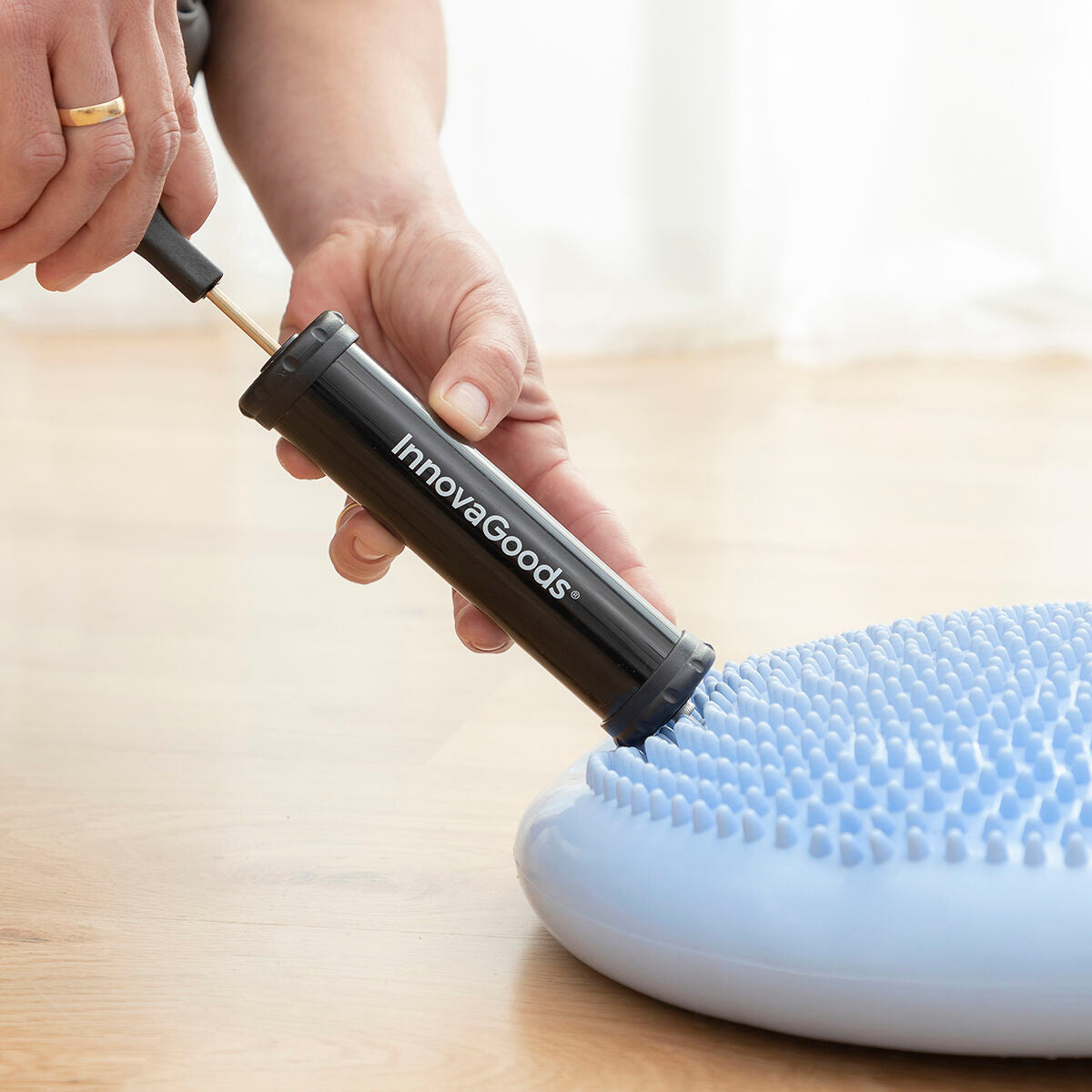 Gleichgewichts-Kissen mit Pumpe Cushport InnovaGoods – Produktansicht 5