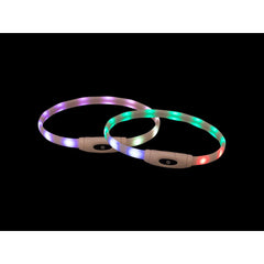 LED-Halsband für Haustiere Trixie Bunt Silikon Kunststoff – Produktansicht 2