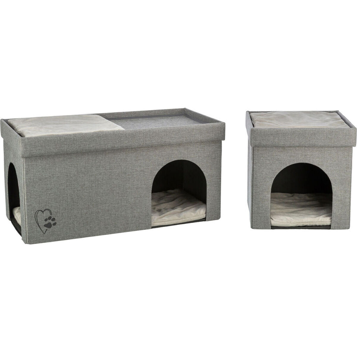 Katzenhöhle Trixie Kimy Hellgrau 76 x 72 x 37 cm – Produktansicht 3