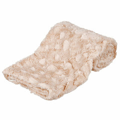 Beige TRIXIE-Cosy-Decke mit Pfotenmuster in größerer Ansicht
