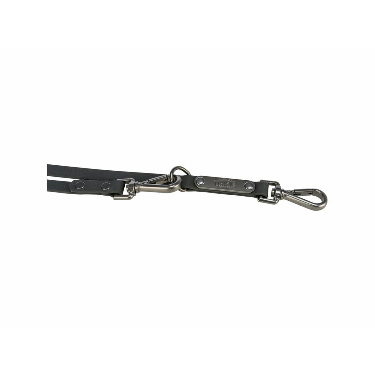 Verstellbare Hundeleine Trixie CityStyle Schwarz S/M – Produktansicht 3