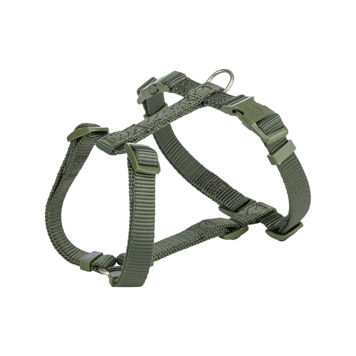 Hundegeschirr Trixie Premium grün Olive L – Produktansicht 1