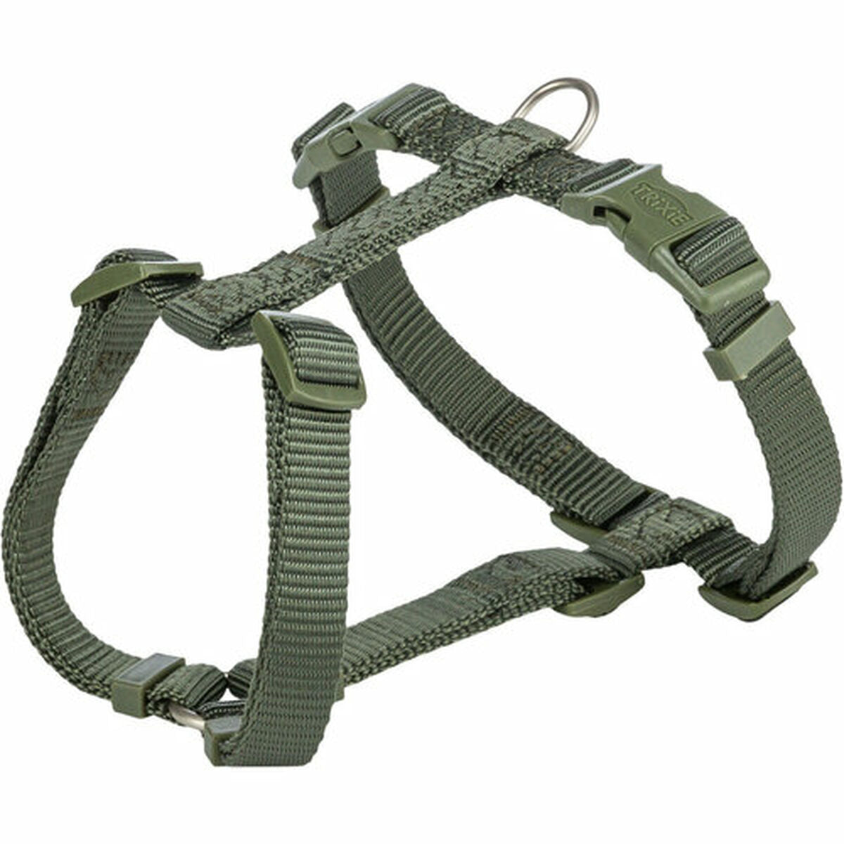 Hundegeschirr Trixie Premium grün Olive L – Produktansicht 2