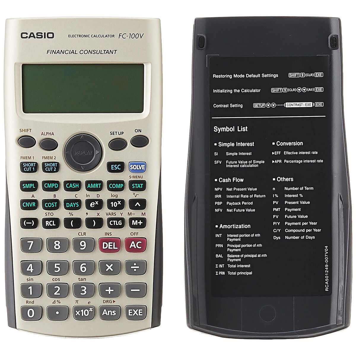 Finanztaschenrechner Casio FC-100V – Ben's Kids – Produktansicht 6