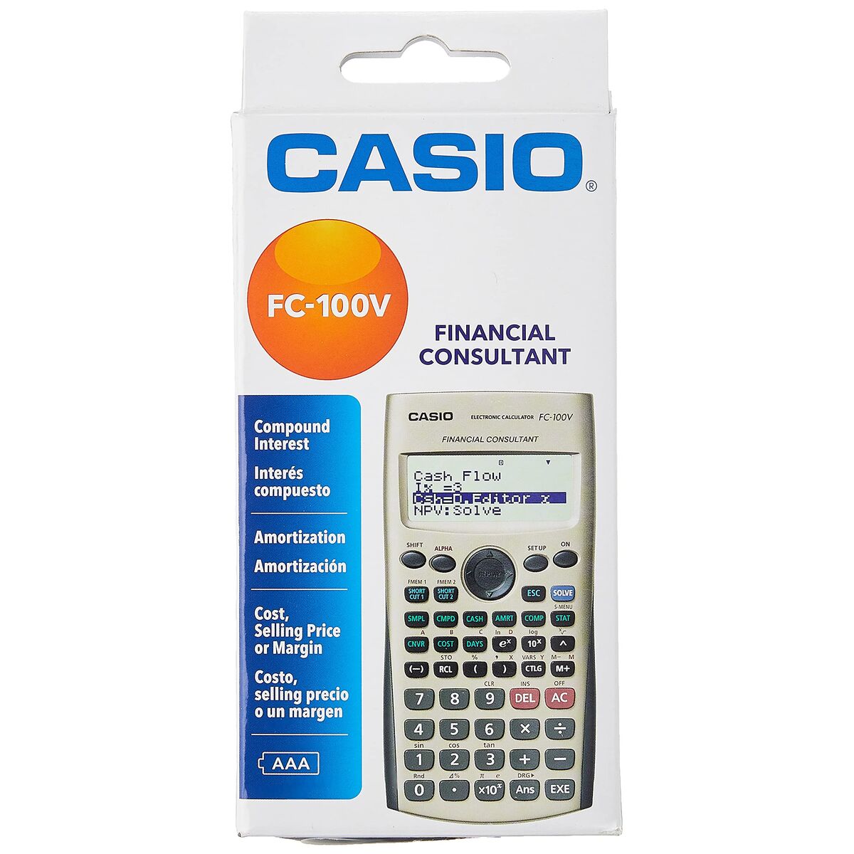 Finanztaschenrechner Casio FC-100V – Ben's Kids – Produktansicht 7