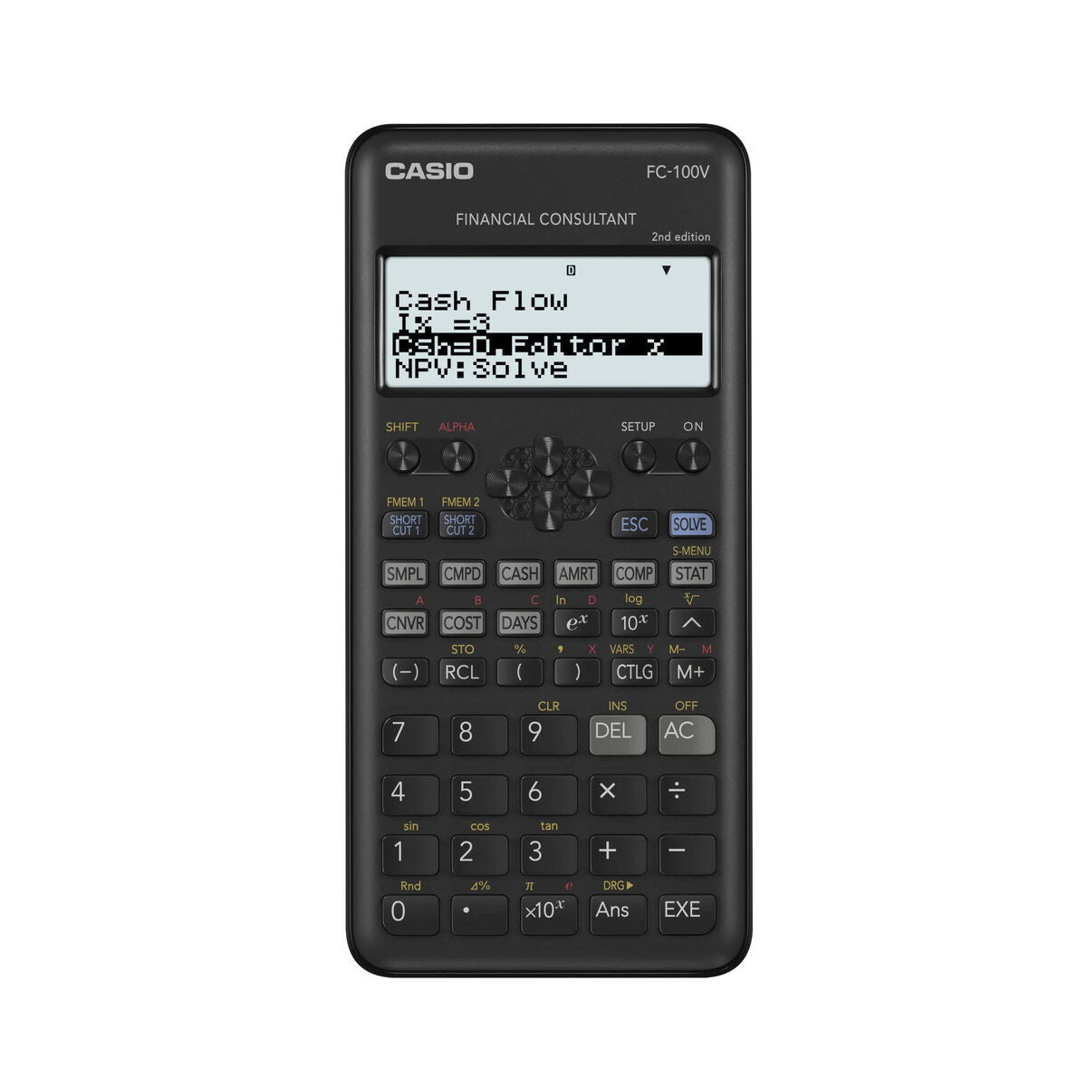 Finanztaschenrechner Casio FC-100V – Ben's Kids – Produktansicht 1