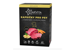 StarVita Hunde-Pouches Rind & Pasta 4 × 280 g