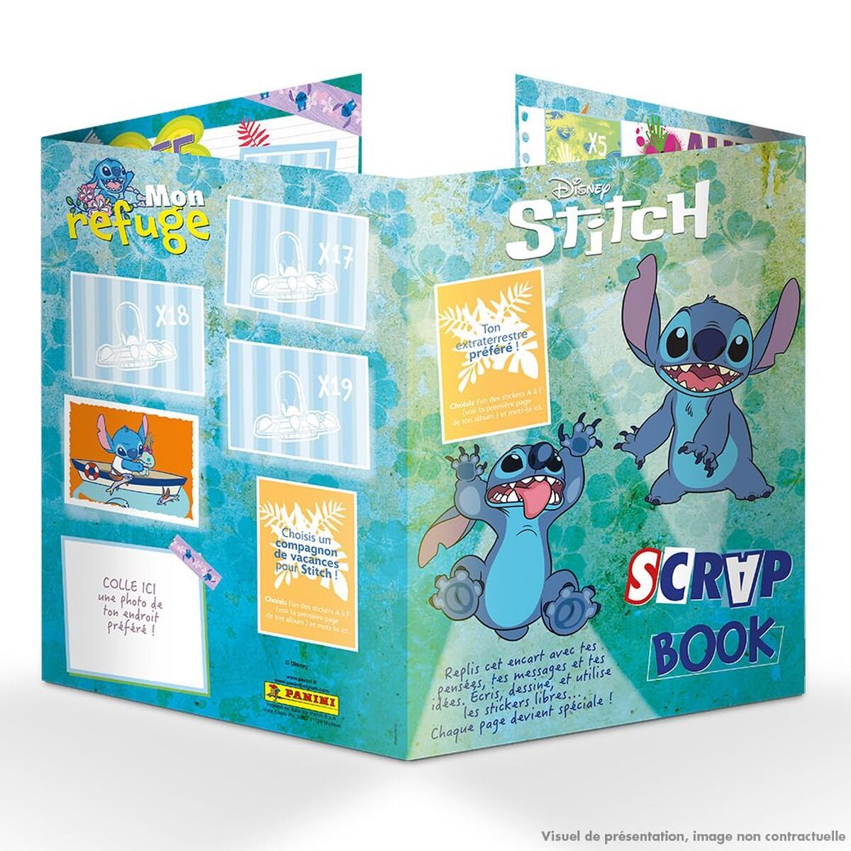 Aufkleber-Album Panini STITCH Französisch – Ben's Kids – Produktansicht 5
