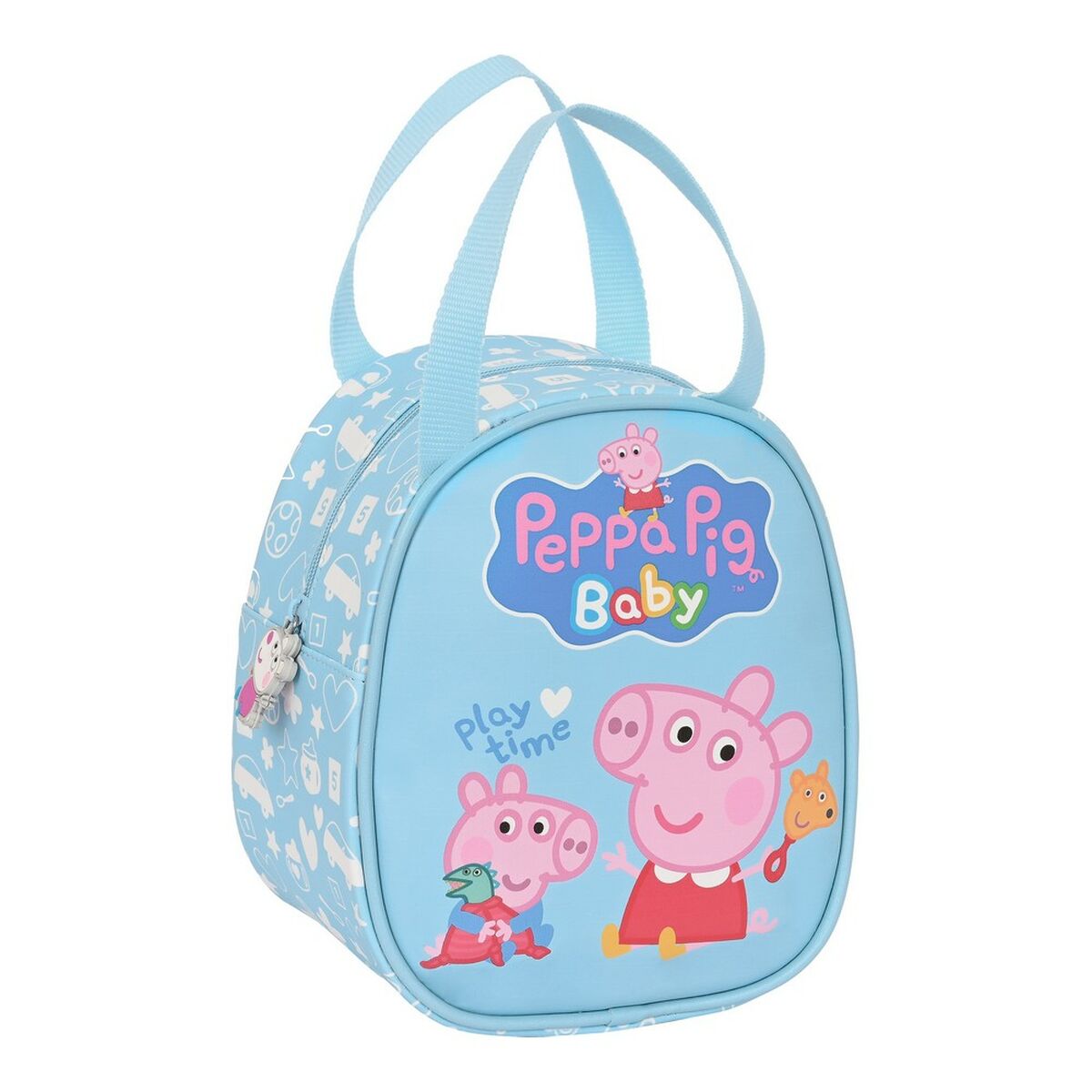 Thermo-Vesperbox Peppa Pig Baby Blau 19 x 22 x 14 cm – Ben's Garden – Produktansicht 2
