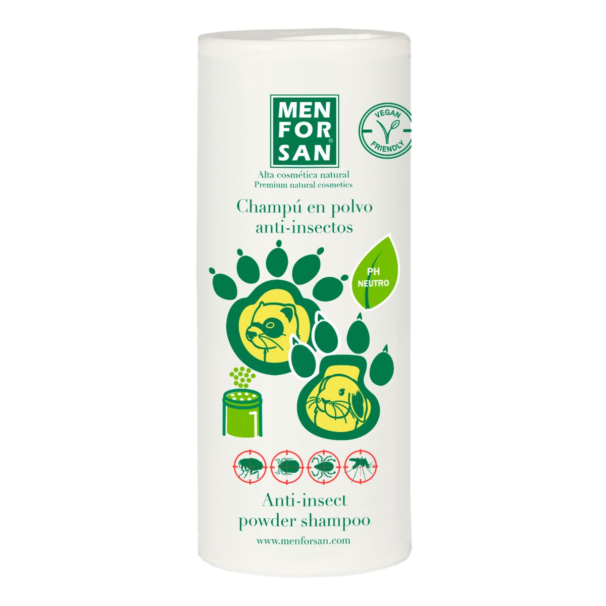 Shampoo für Haustiere Menforsan 250 ml – Produktansicht 1