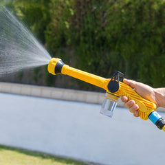 Pack 8-in-1-Hochdruck-Wasserspritze mit Tank und Ausziehbarer Gartenschlauch InnovaGoods – Produktansicht 4