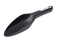 Schwarze MTF Original Blumenkelle mit länglicher Schaufelform und Öffnung am Griffende