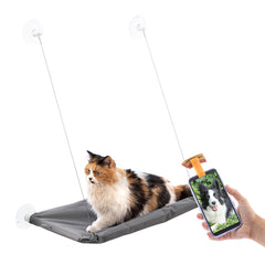 Pack Klammer für Selfies mit Haustieren und Hängematte für Katzen InnovaGoods – Produktansicht 1